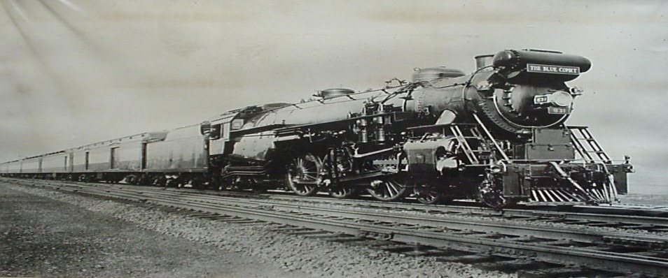 The Blue Comet deluxe passenger train associated with Central Railroad of New Jersey service