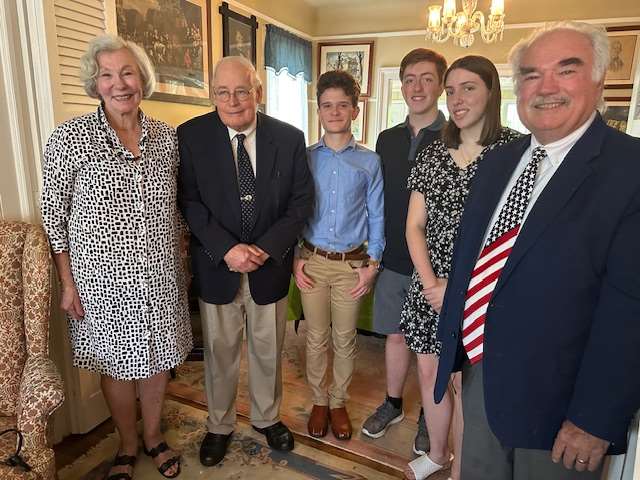 UCHS officers and student scholarship recipients pictured in the 2025 event highlights collage