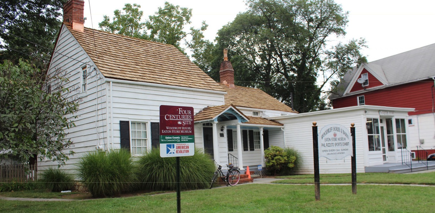 The historic Woodruff House and Eaton Store Museum in Hillside, New Jersey, featured during Four Centuries in a Weekend.